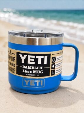 YETI Big Wave Blue 14 oz Mug | Limited Edition | Retired